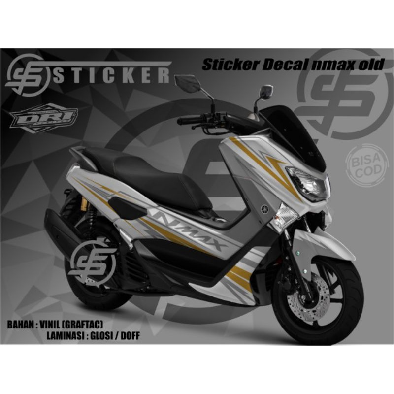 Sticker decal vareasi motor yamaha nmax lama tahun 2018 full body