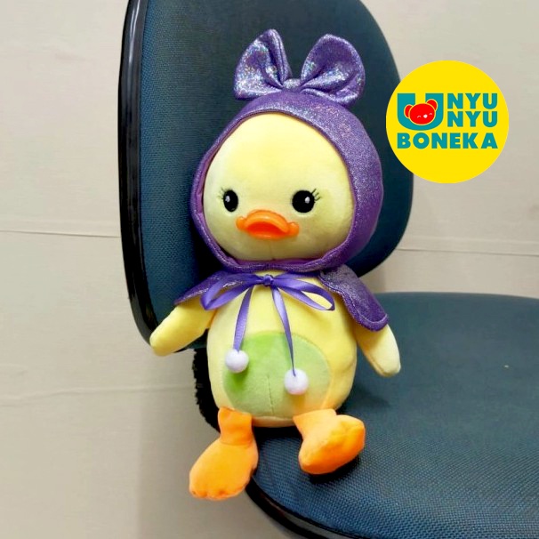 Boneka Import duck bebek gliter animal kado ultah baby kids bts tempel kaca piyo-piyo