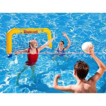 Bestway Gawang Di Air Kolam Renang Permainan Di Swimming Pool Gawang Olahraga Air Best Way Goal Swimming Pools