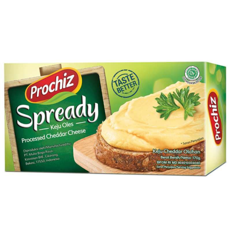 

Keju Prochiz Spready 170 Gram