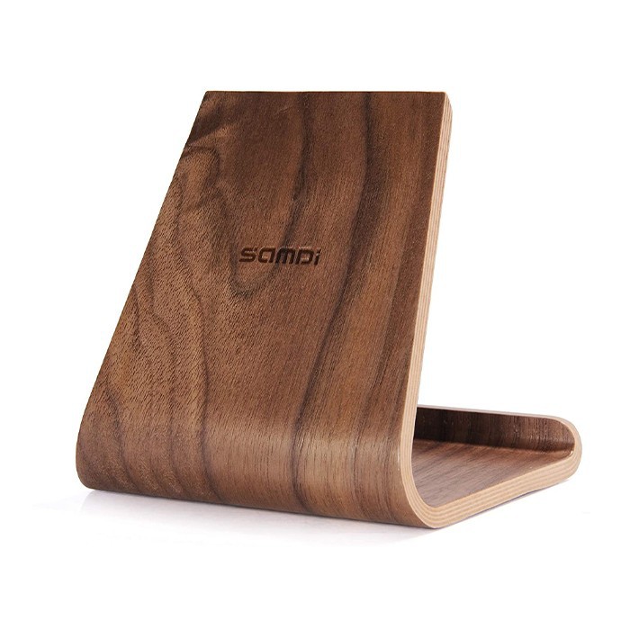 Samdi Birch Ipad Phone Stand For Tablet &amp; Smartphone