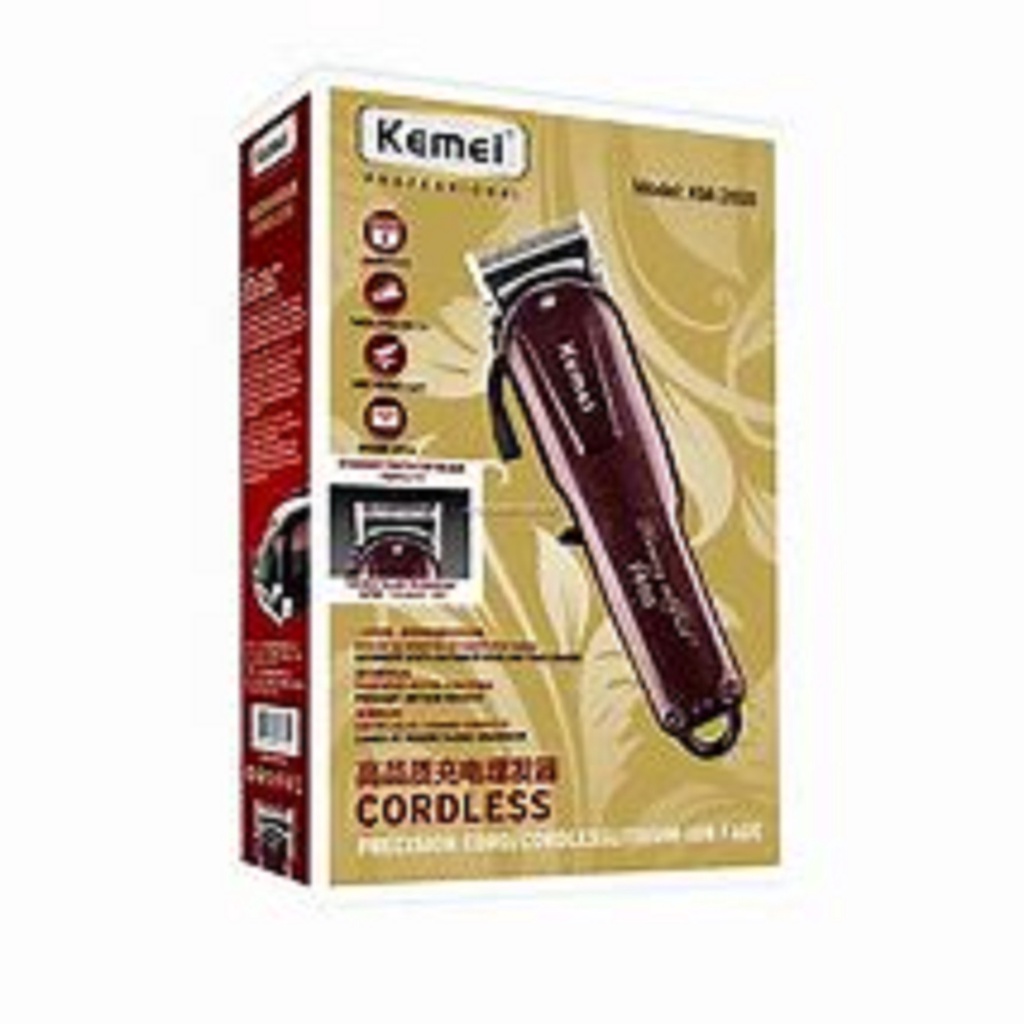 KEMEI KM-2600 Professional Rechargeable Electric Hair Clipper Cordless - km 2600