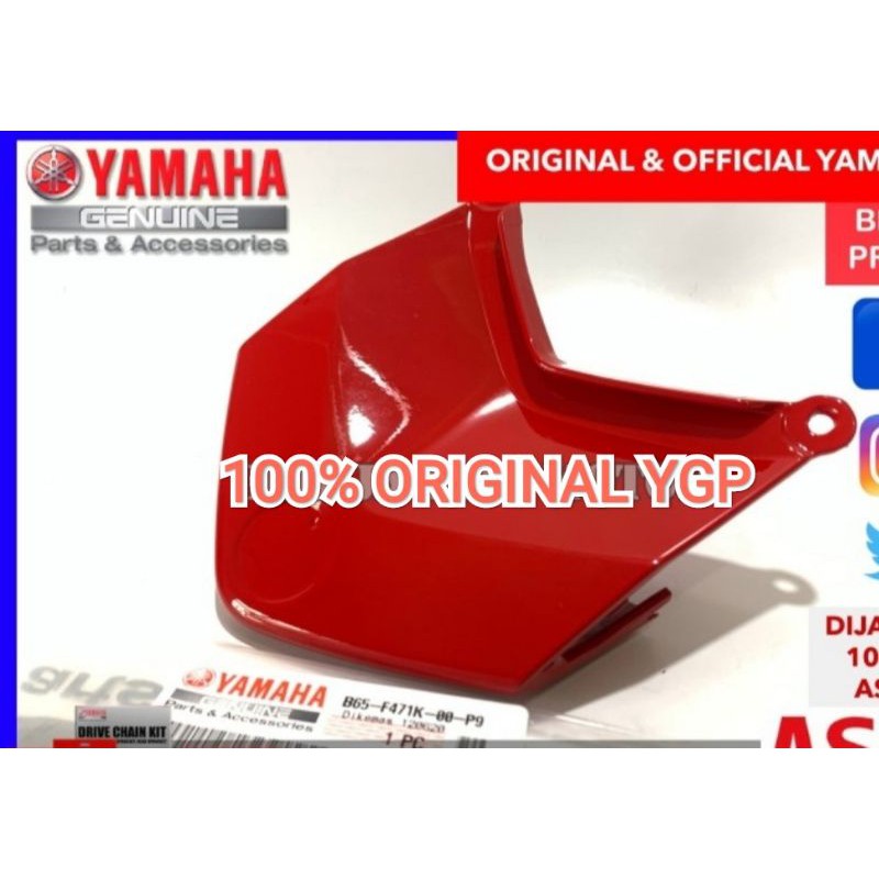 COVER DUCK TAIL BUNTUT AEROX 155 ASLI ORI YAMAHA B65 F471K 00 P9