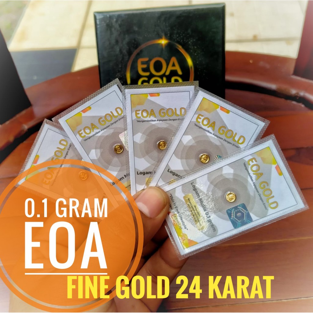 EOA GOLD 0,1 gram / EOA GOLD 0.1 gram