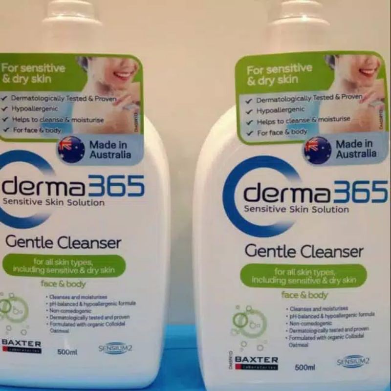 DERMA 365 GENTLE CLEANSER 500ML