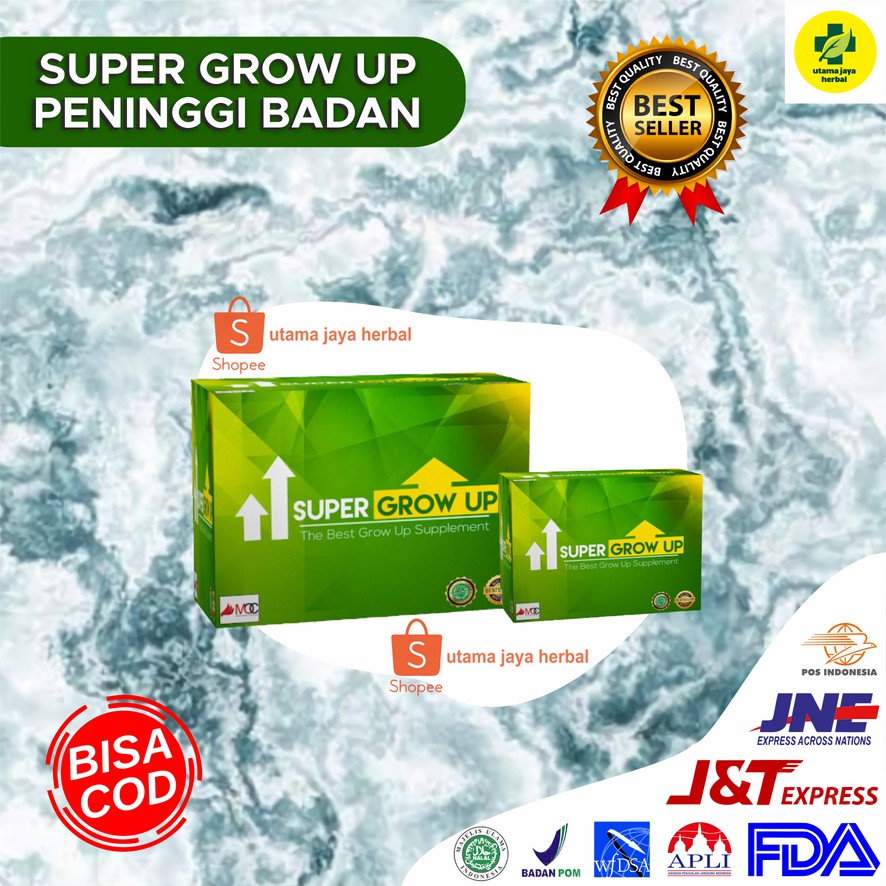 

SUPER GROW UP Original Susu Peninggi Badan (Toples Kosong)