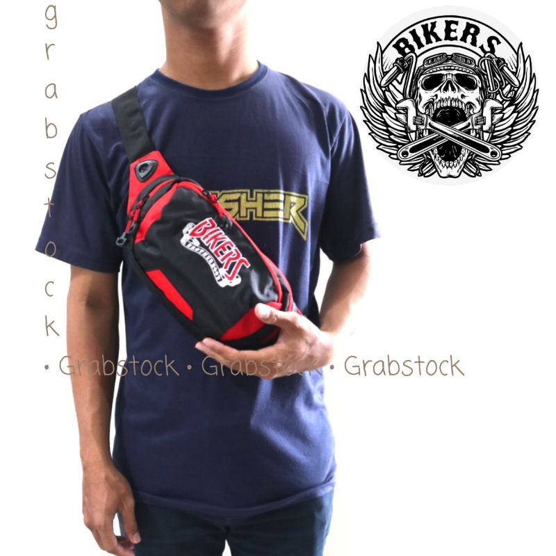 Grabstock Biker Waistbag Tas Pinggang 002