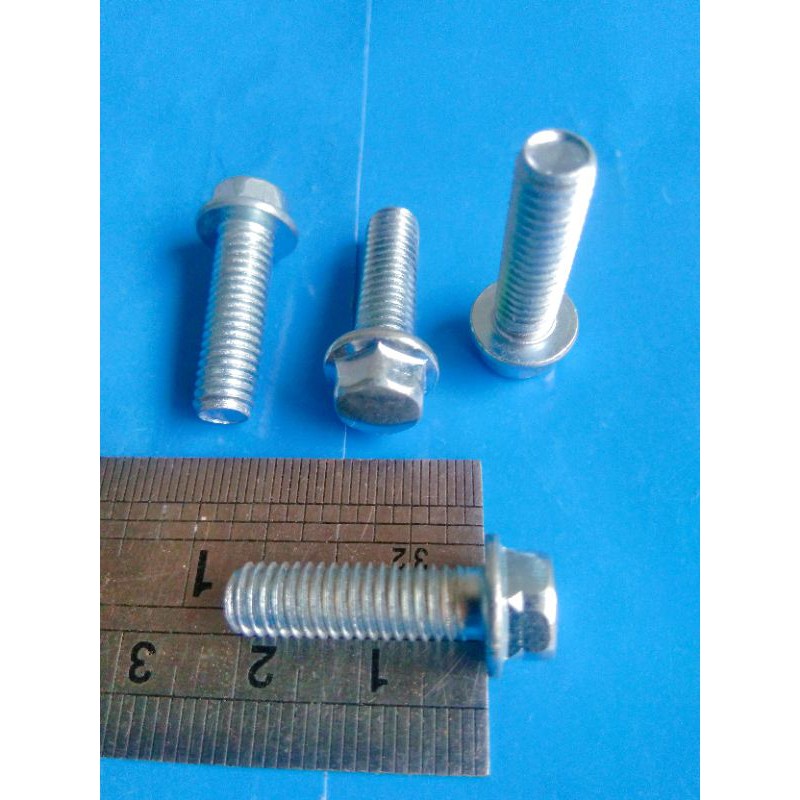 Baud Flange Bold 6 X 20 kunci 8 ( Baud Blok )