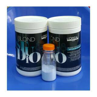  Loreal  Blond Studio 1set bleaching  rambut  Shopee Indonesia