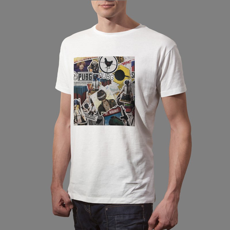 Kaos Puella Magi Madoka Magica Anime Tshirt Casual Bahan Katun Unisex T-Shirt