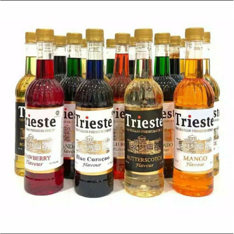 

TRIESTE SYRUP / SIRUP RASA