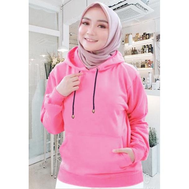 Sweater Hoodie Wanita polos / Sweater Hoodie Korean Style / Sweater Terbaru 2021 / Sweater Tebal / Sweatshirt Hoodie Wanita