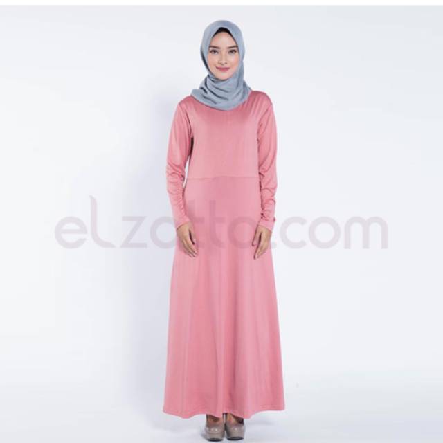 Inner Spandek Gamis Polos GAMIA ADELLA ELZATTA / SALEM 131 (Busui Friendly)