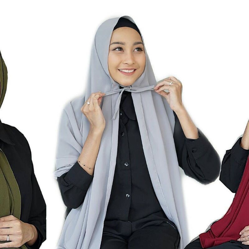 Jilbab/hijab pashmina diamond Italiano/ pashmina nissa sabyan diamond ORI KARTIKA