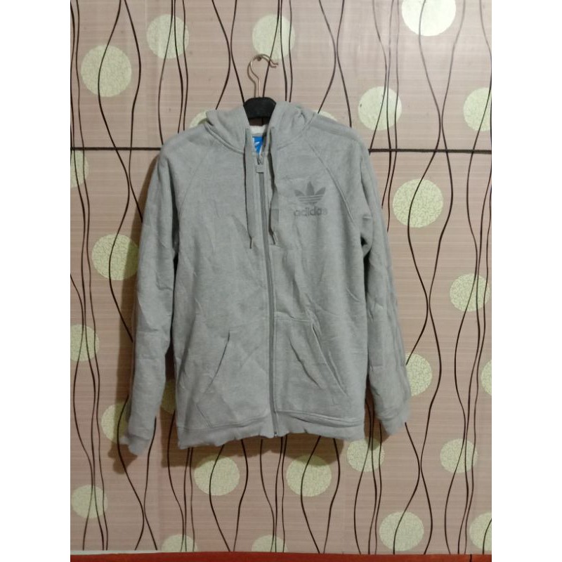 Zip Hoodie Adidas Bulang (bulu angsa)