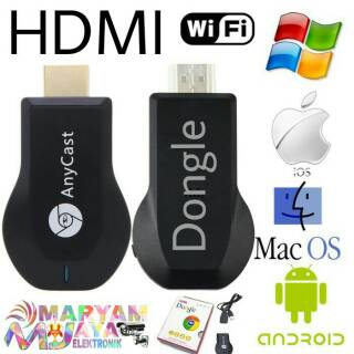 Anycast HDMI Dongle Wifi 1080P Wireless TERBAIK, CANGGIH