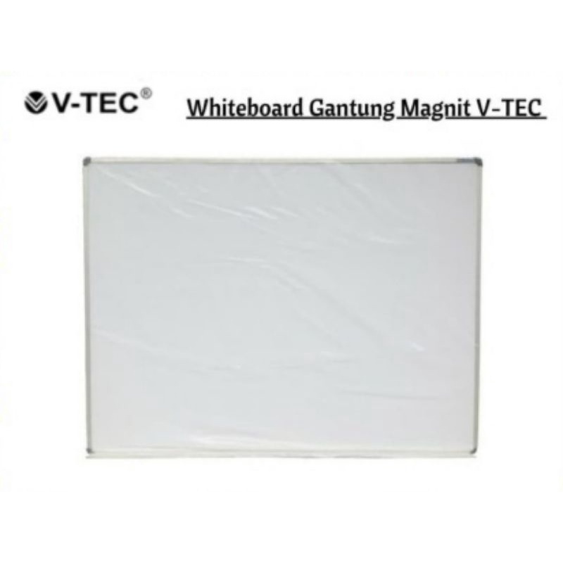 

V-TEC PAPAN WHITEBOARD GANTUNG NON MAGNET