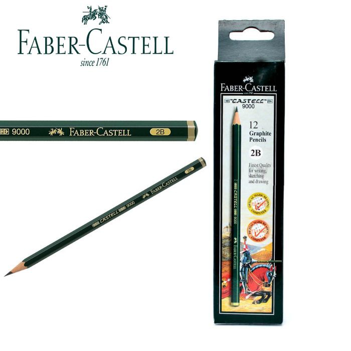 

PENSIL 2B FABER-CASTELL 9000
