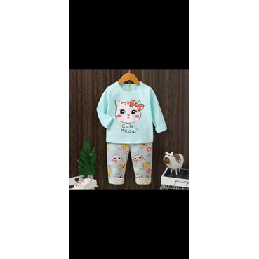 Grosir Jijibeier Piyama cute meow