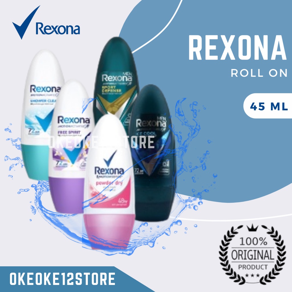 Rexona Roolon Men &amp; Women 45ml