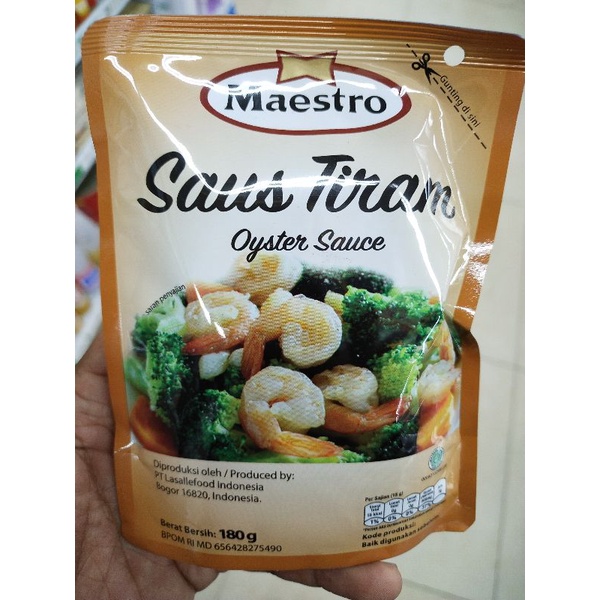 

Maestro Saus Tiram 180gr Oyster Sauce