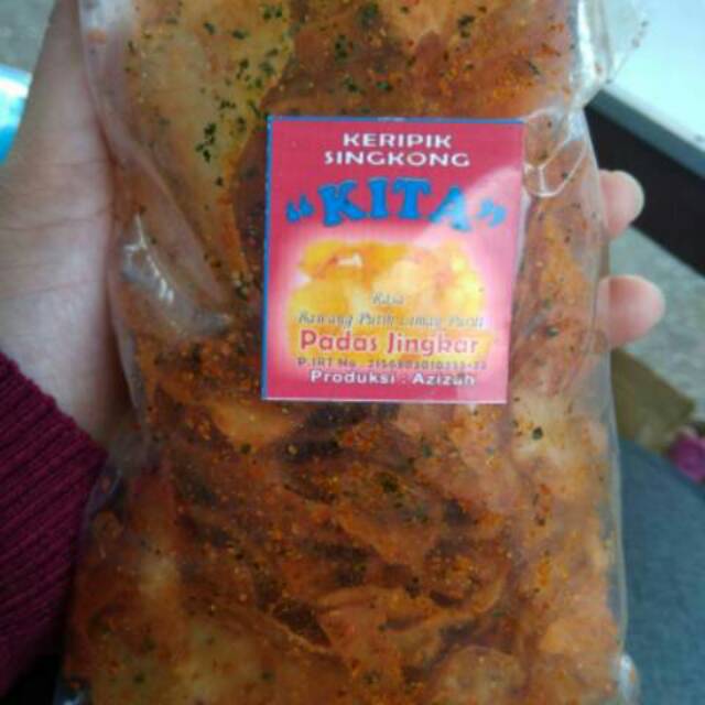 

Keripik Singkong daun jeruk purut