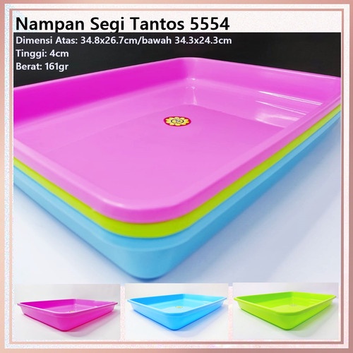 Nampan Plastik / Tempat Saji / Baki XS-XXL / TANTOS