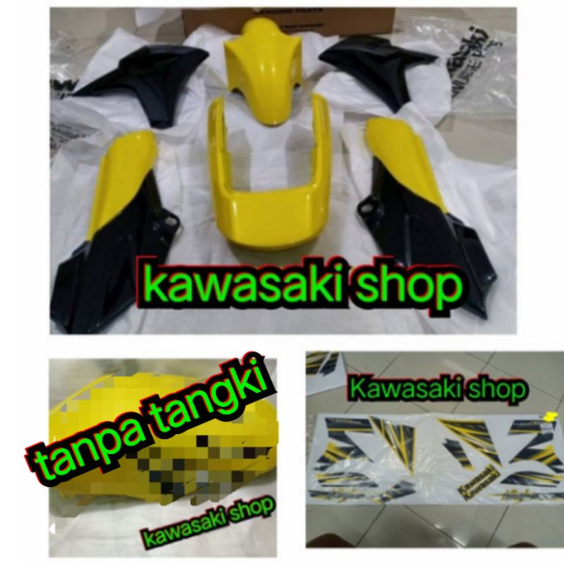 body set ninja r ninja ss kuning original