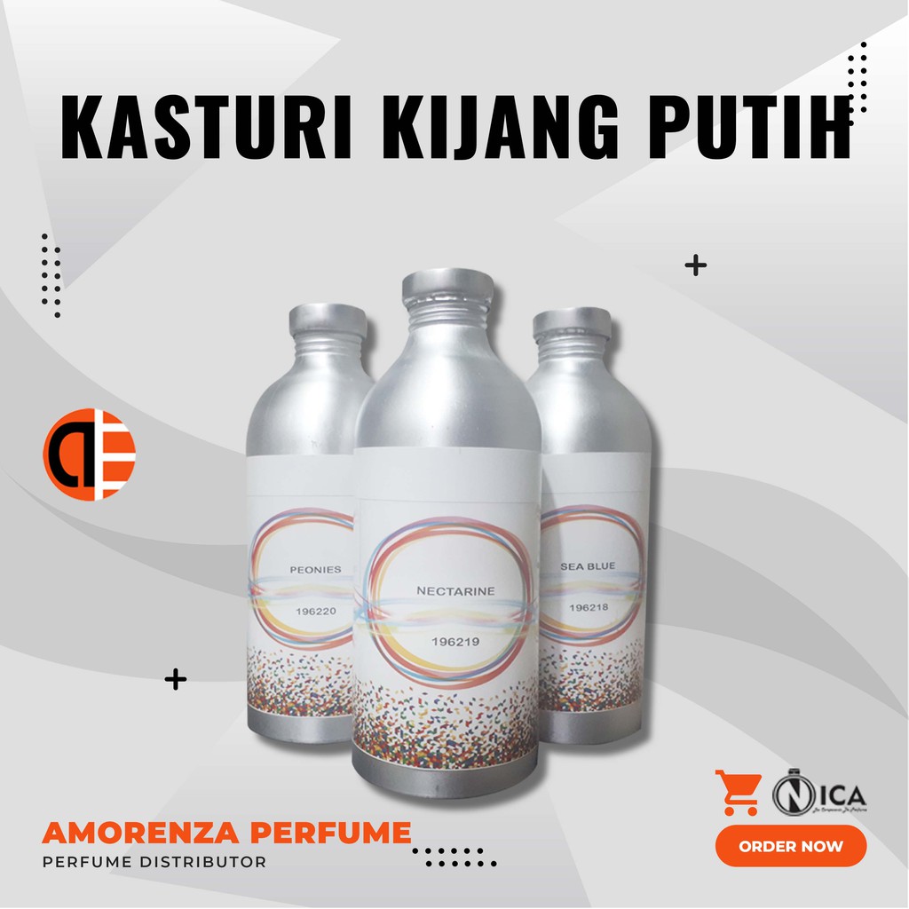 Bibit Parfum Murni KASTURI KIJANG PUTIH - WHITE TEST Nica Fragrance 500ml Segel Pabrik