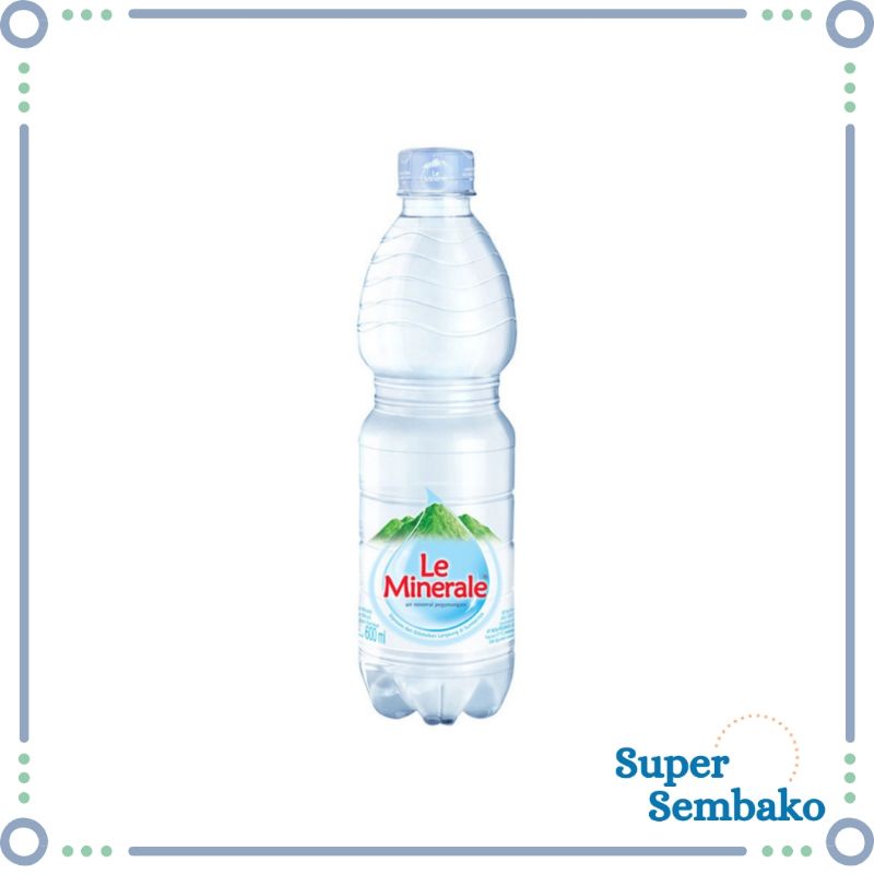 AIR MINERAL BOTOL LE MINERALE 600ml