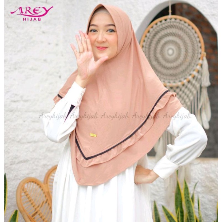 [081 Arey] AMARA Ori arey hijab ✦ jilbab instan ✦ kerudung list