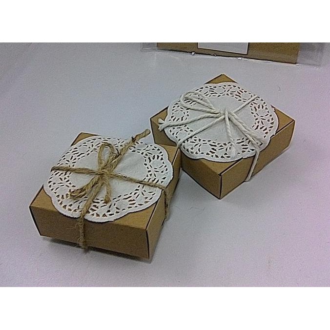 

Paket Combo Gift Box Brownkraft & Softboard, 8 X 8 X 3 Cm,Cd :Pr 15
