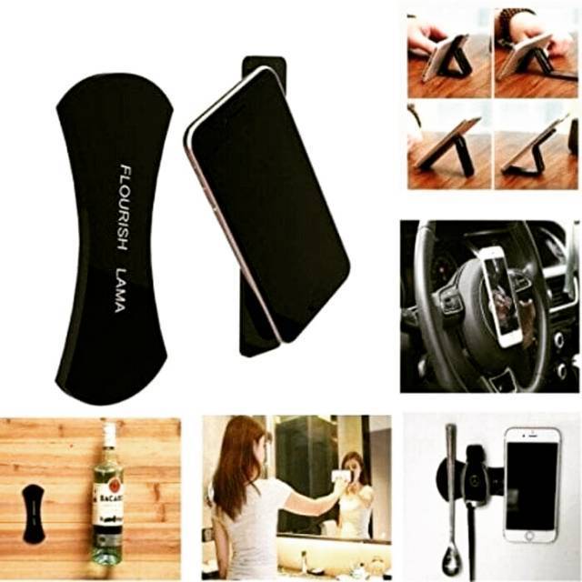 Holder Nano Rubber Pad | holder hp mobil motor | holder hp gojek grab uber gocar | holder hp PROMO