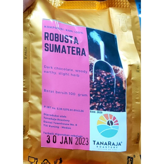 

Kopi Robusta Sumatera Tanaraja Roastery