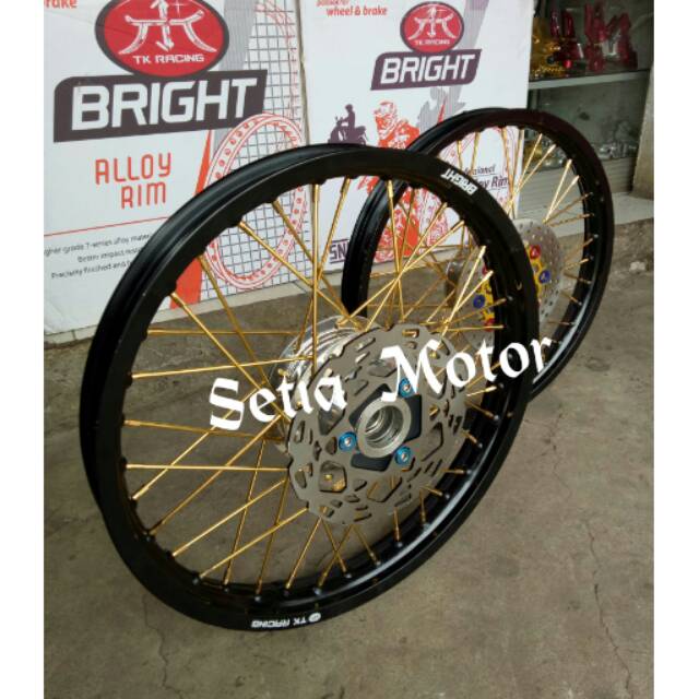Velg Ninja R Ninja RR Sepaket Rakit Velg 140 160 17 Tromol Jari Jari
