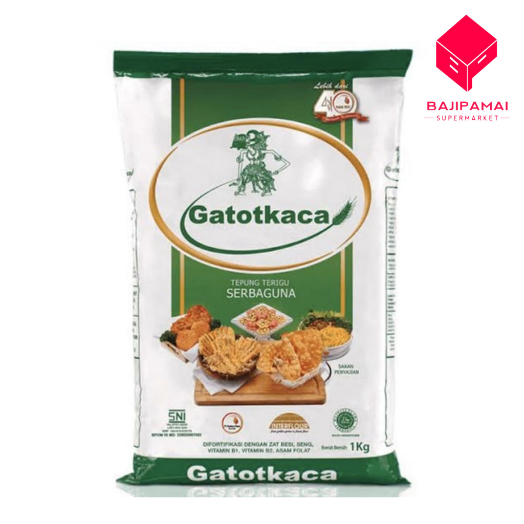 

Tepung Terigu Serbaguna Gatot Kaca (1 kg)