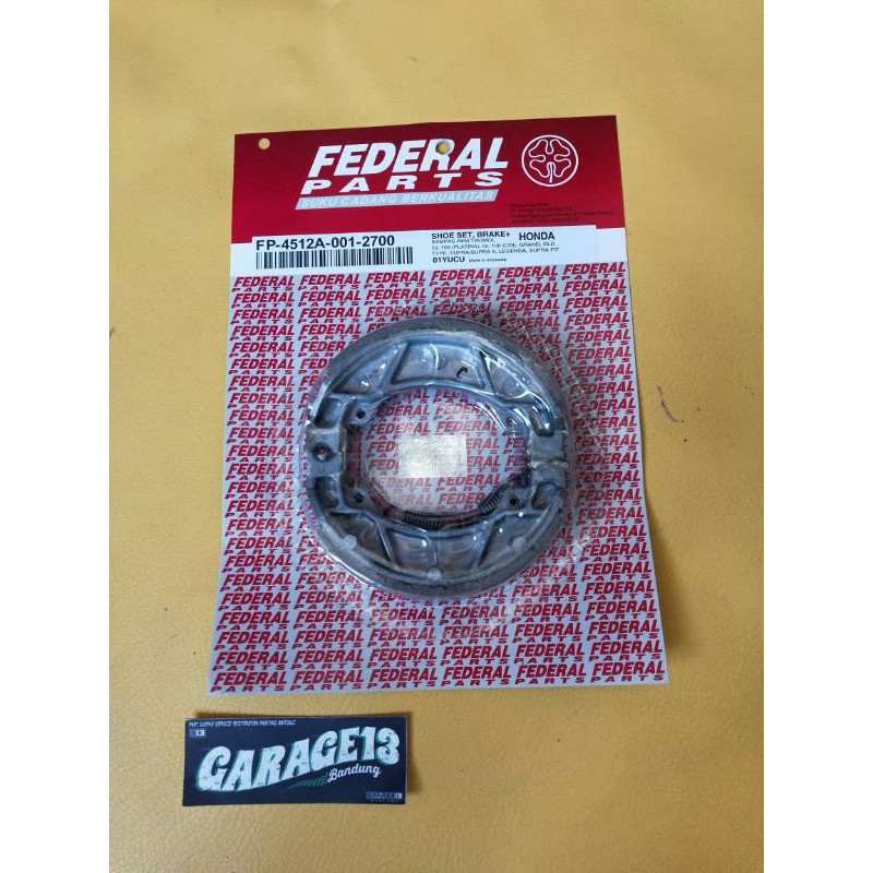 Kanvas rem all honda Federal