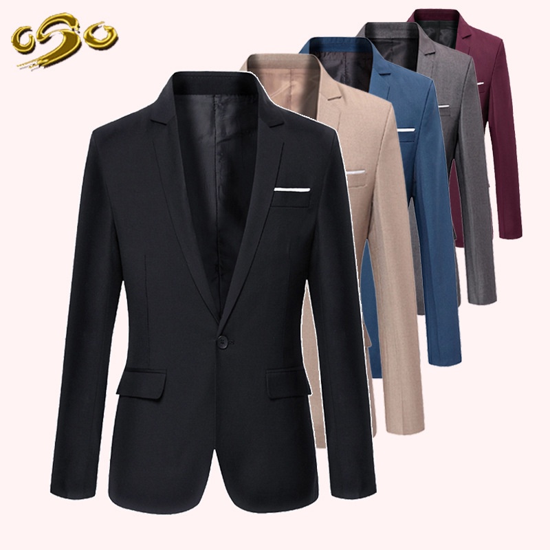 Kualitas Barang Pria Kasual Suit  Korea Kecil  Pria Fashion Benxi Mantel  Mantel