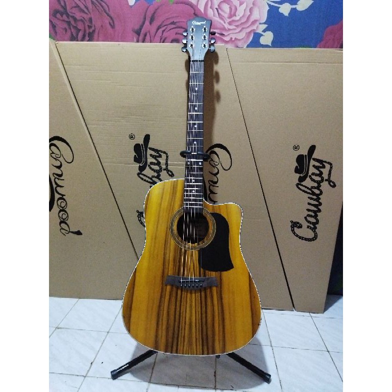 GITAR AKUSTIK CAMWOOD IWC 243 NSK ORIGINAL JUMBO