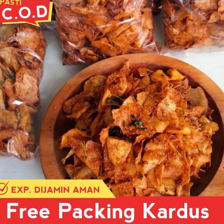 

☛Flash sale}!! KERIPIK PEDAS ZONASNACK.ID .,..,.,,,,.,