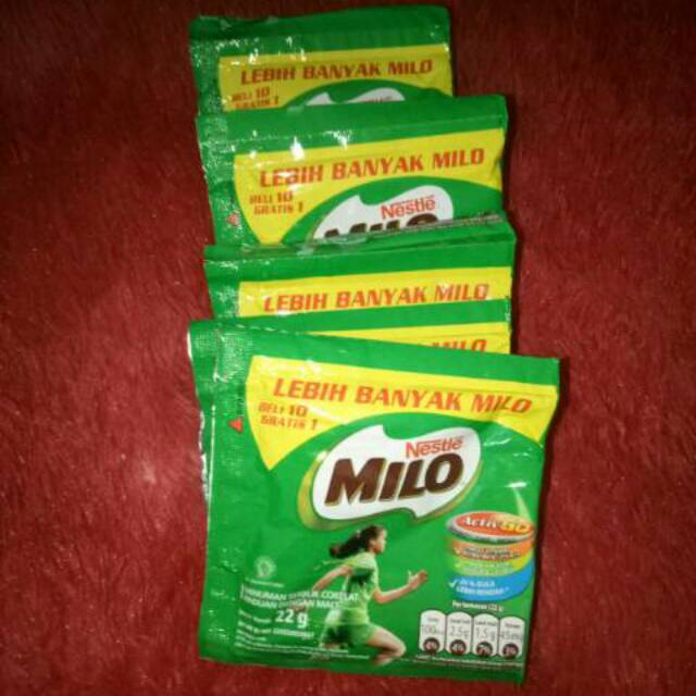 

SATUAN Milo sachet 22 gram
