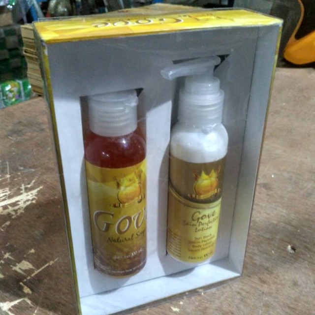 Kemasan baru + new product gove