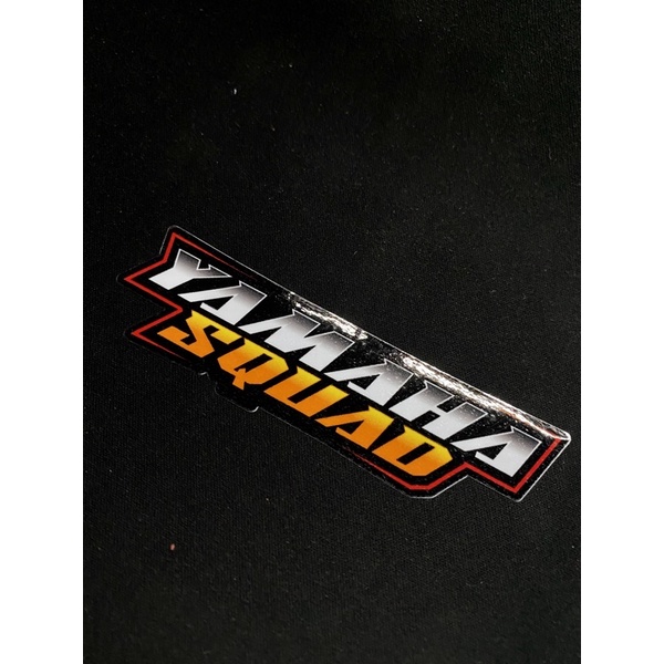 STIKER STICKER YAMAHA SQUAD