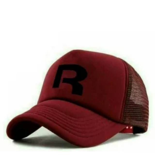 TOPI TRUCKER R REEBOK MAROON - PREMIUM