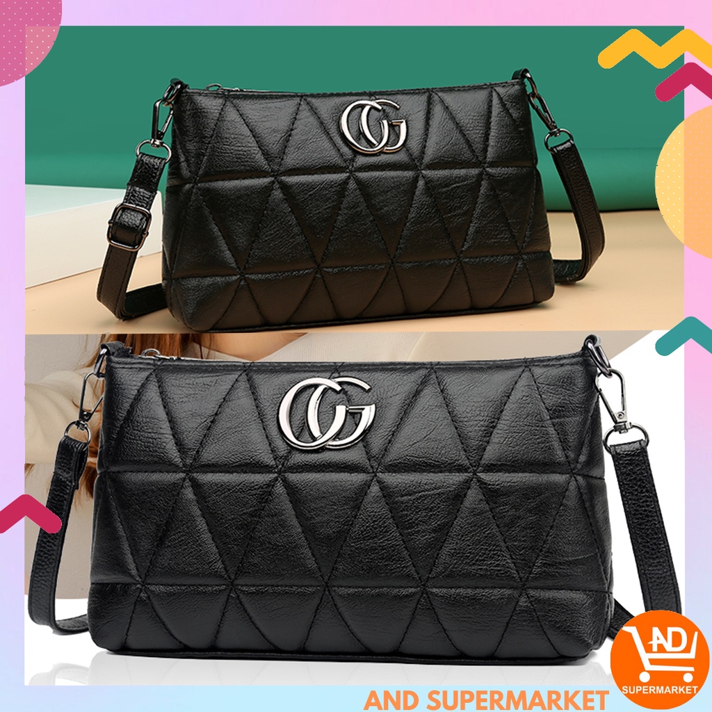 AND / COD / Tas Wanita Tas Lucu Tas Murah / Tas Selempang Wanita Fashion Slingbag Rantai  / Tas Selempang Wanita Korea / Tas Kondangan Tas Selempang Wanita Slempang Waistbag Cewek Sling Bag Shoulder bag Korea Kekinian Terbaru / T233