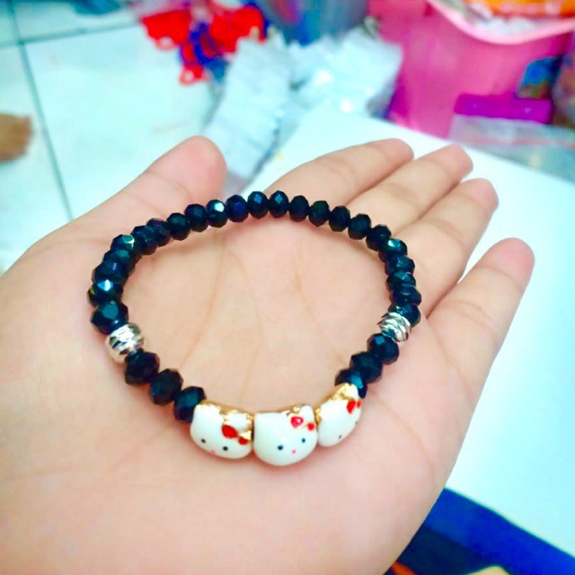 Gelang tangan wanita gelang helokity lapis emas yaxiya gelang hongkong xuping