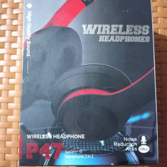 Headphones wireless headset bluetooth P47