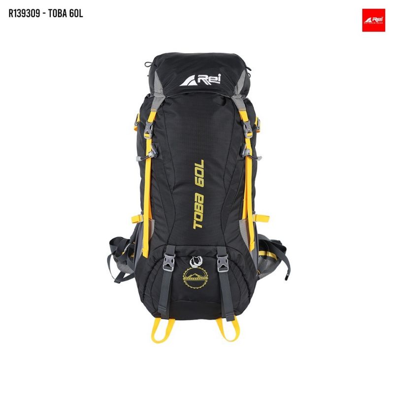TAS GUNUNG AREI TOBA 60 LITER MURAH ORIGINAL - KERIL REI 60 LTR - TAS CARRIER REI TOBA 60 L - rei 60