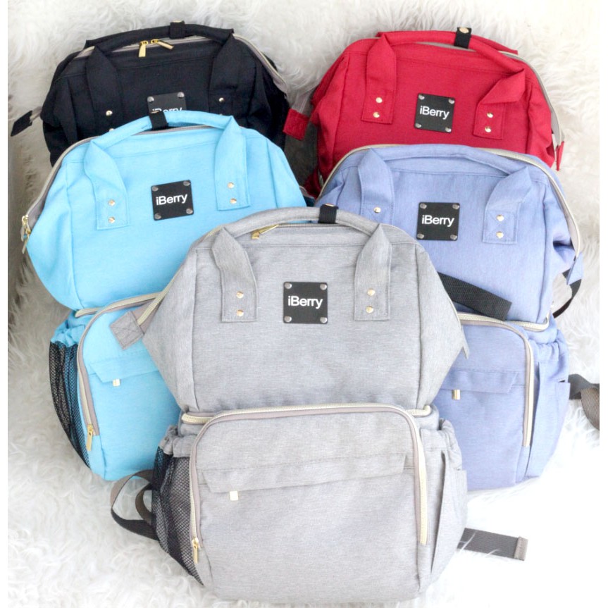 IBERRY LONDON PLUS diaper bag dengan cooler bag