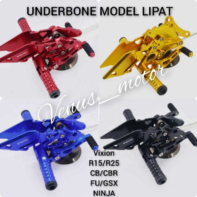 underbone lipat monster EMC underbone vixion ninja cbr gsx fu DLL/ akai racing UNIVERSAL